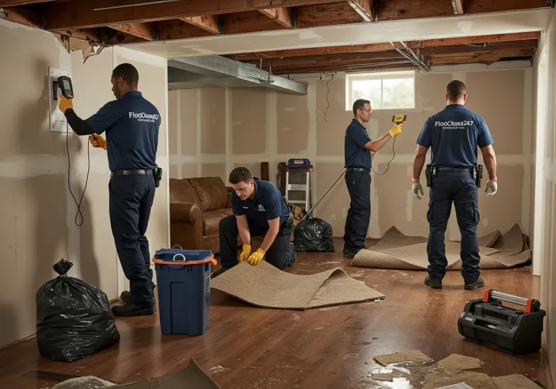 Flood DamageMaterial Assessment and Debris Removal process in Whitehall, PA